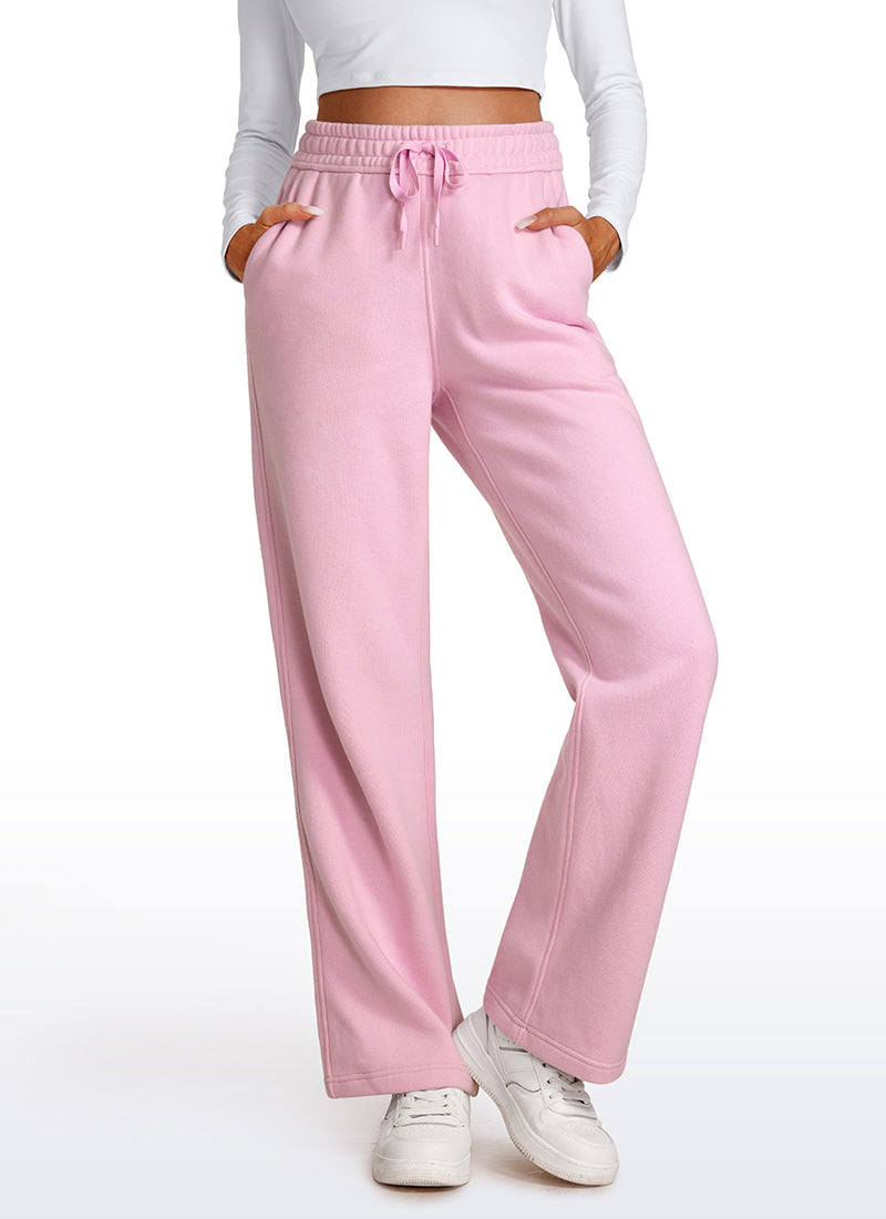 Fleece Straight Leg Lined Sweatpant 30''