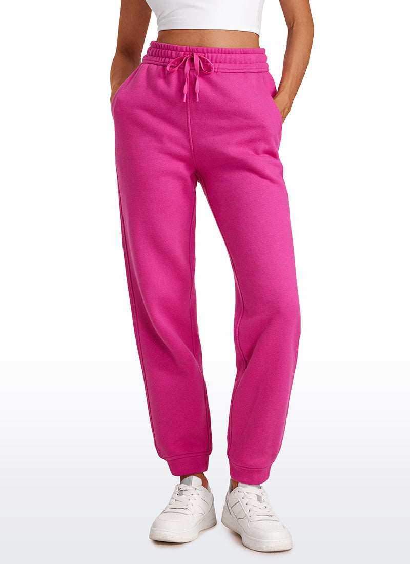 Fleece Lined High Rise Sweatpant 28''