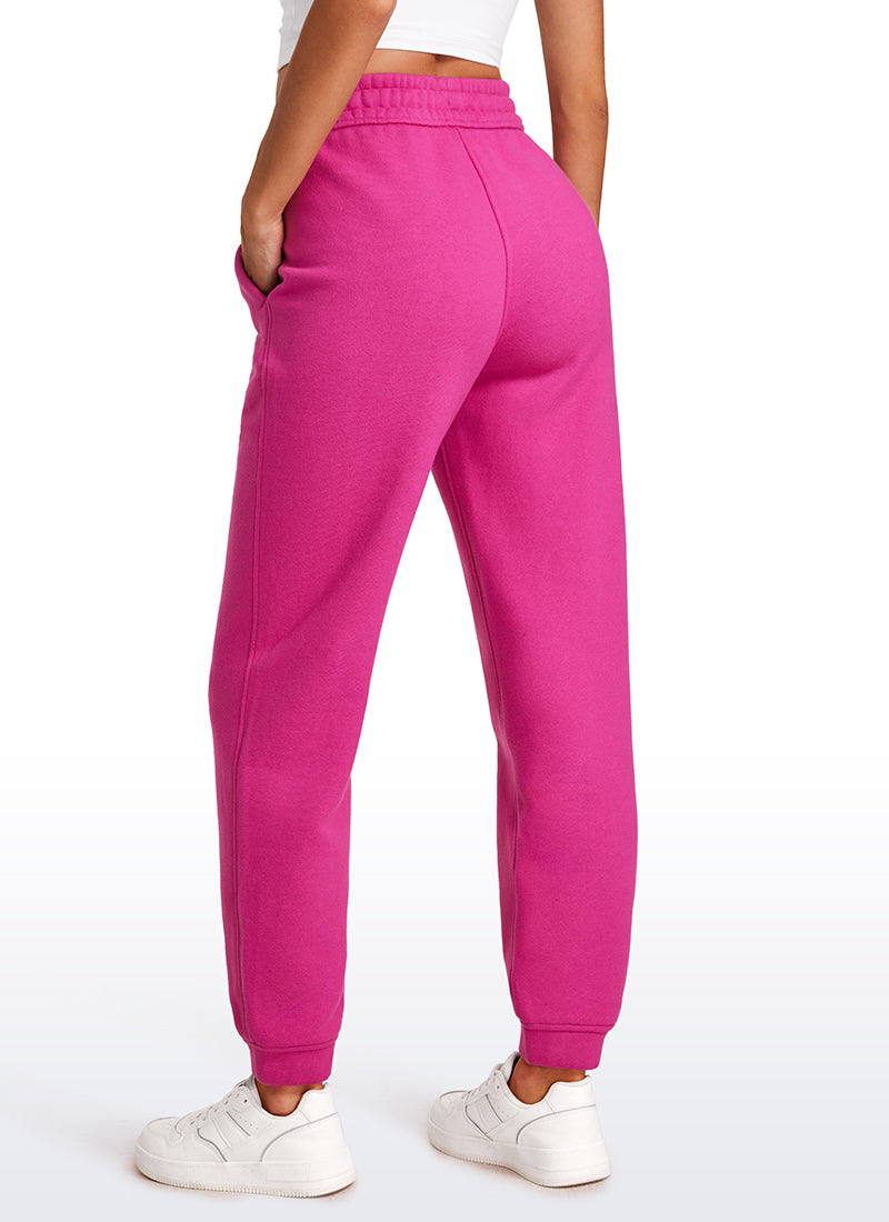 Fleece Lined High Rise Sweatpant 28''