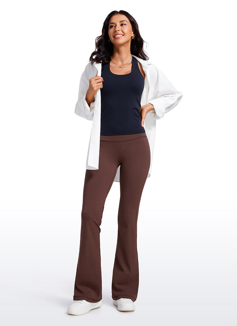 CRZ YOGA Womens Butterluxe Low Rise Flare Leggings 32