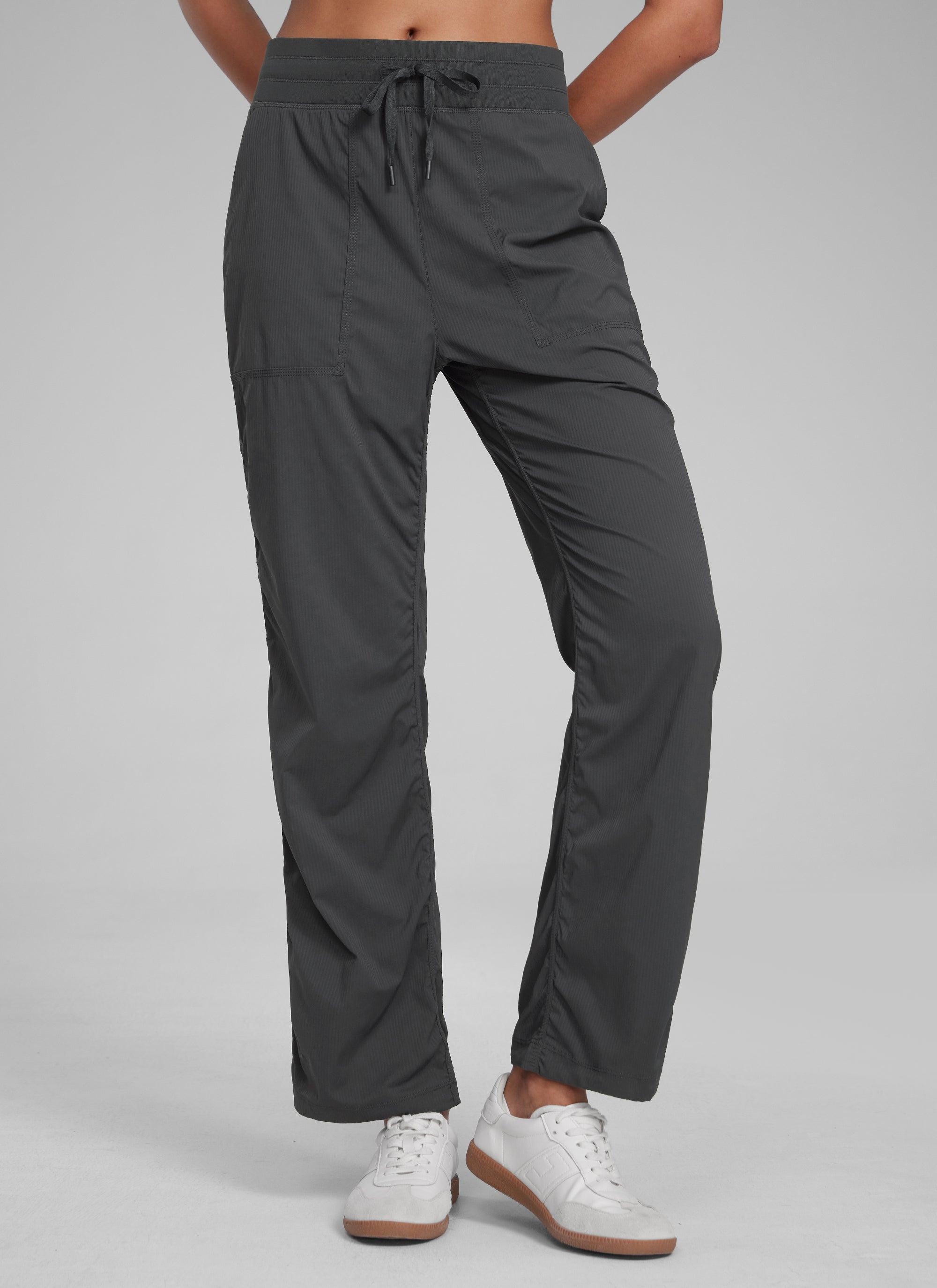 Lightweight Straight Leg Workout Pocket Pant 28