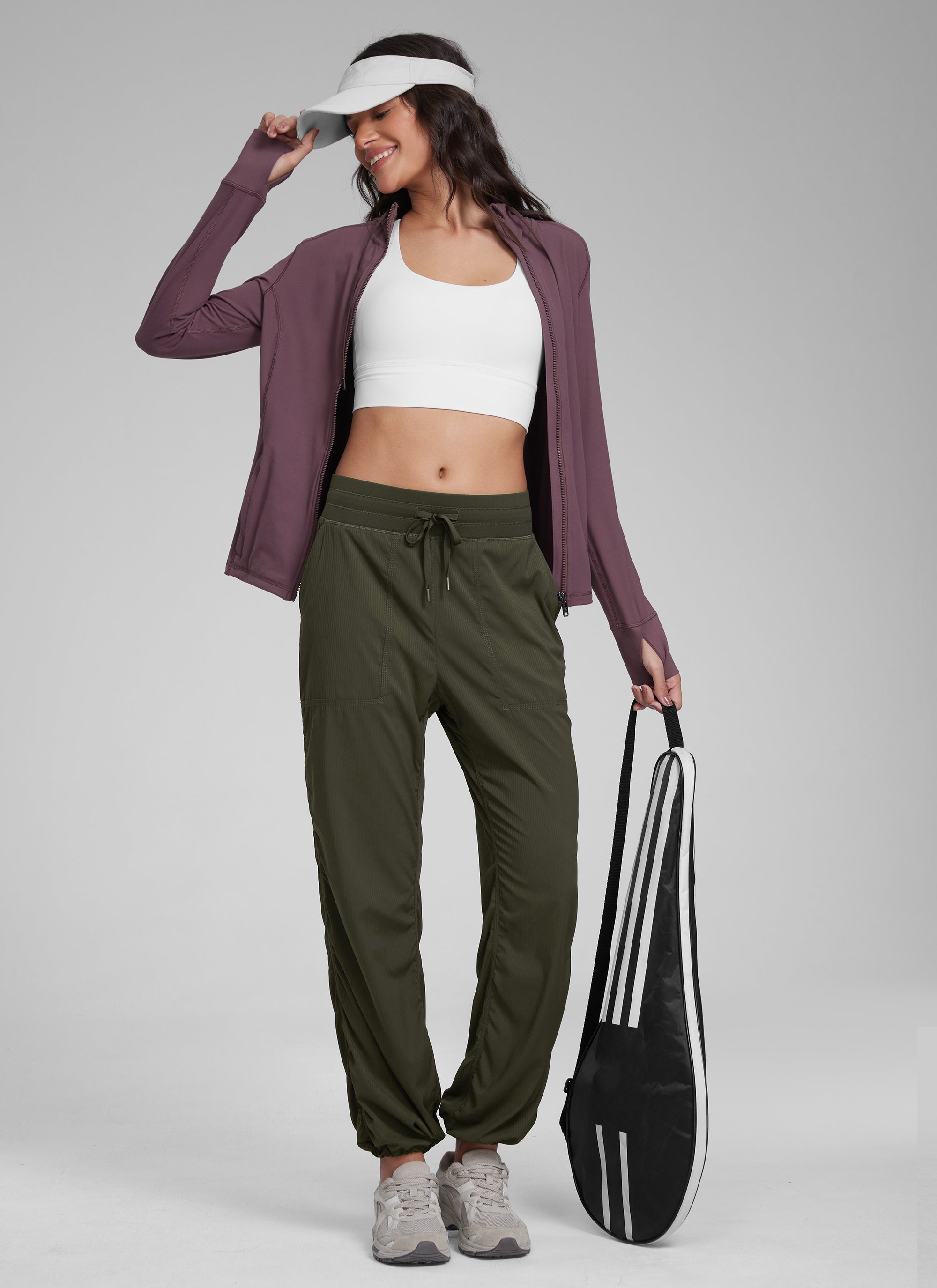 Lightweight Straight Leg Workout Pocket Pant 28