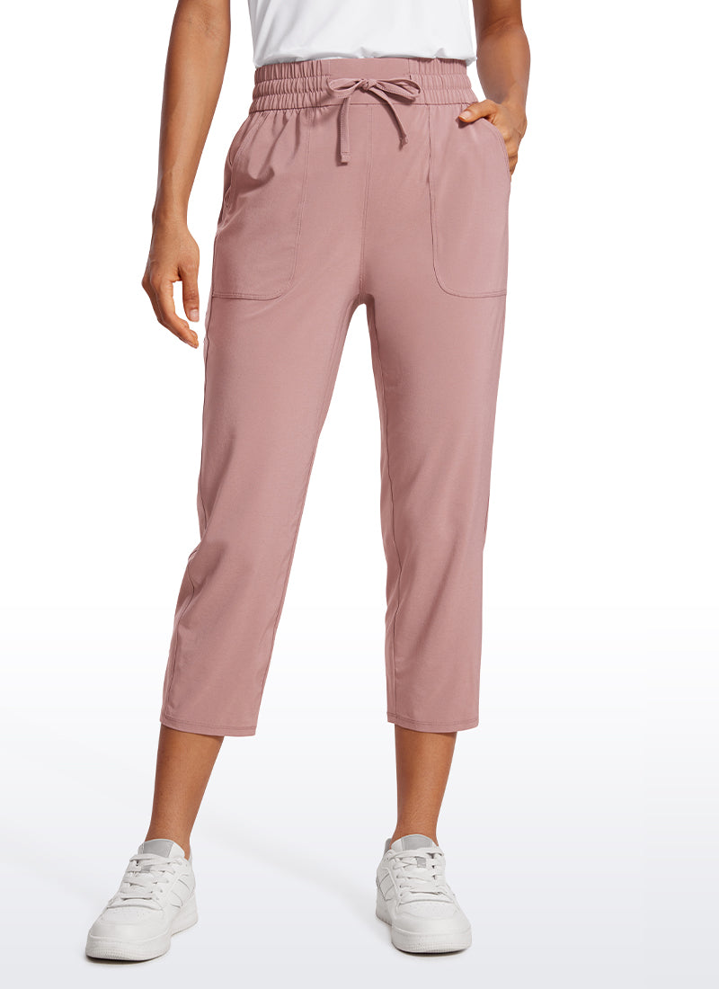 Feathery-Fit Soft Crop Pocket Pant 23''