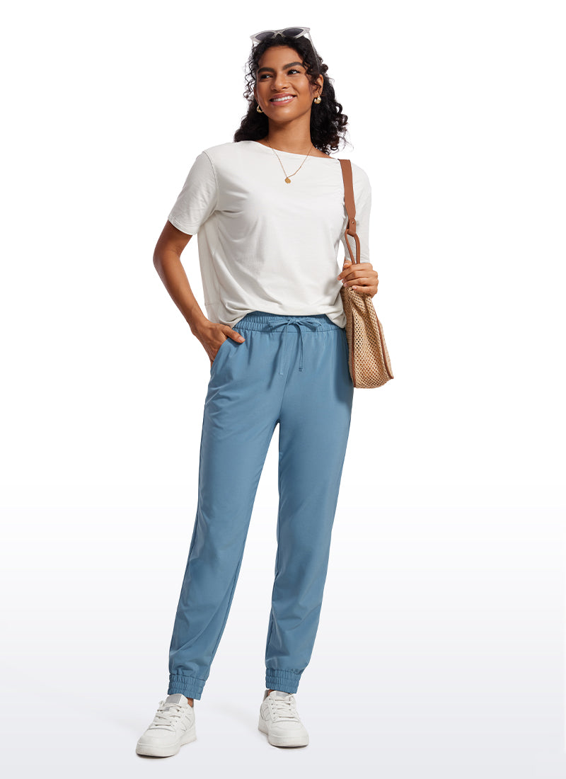 CRZ YOGA Women's Casual Workout Joggers with Pockets 28