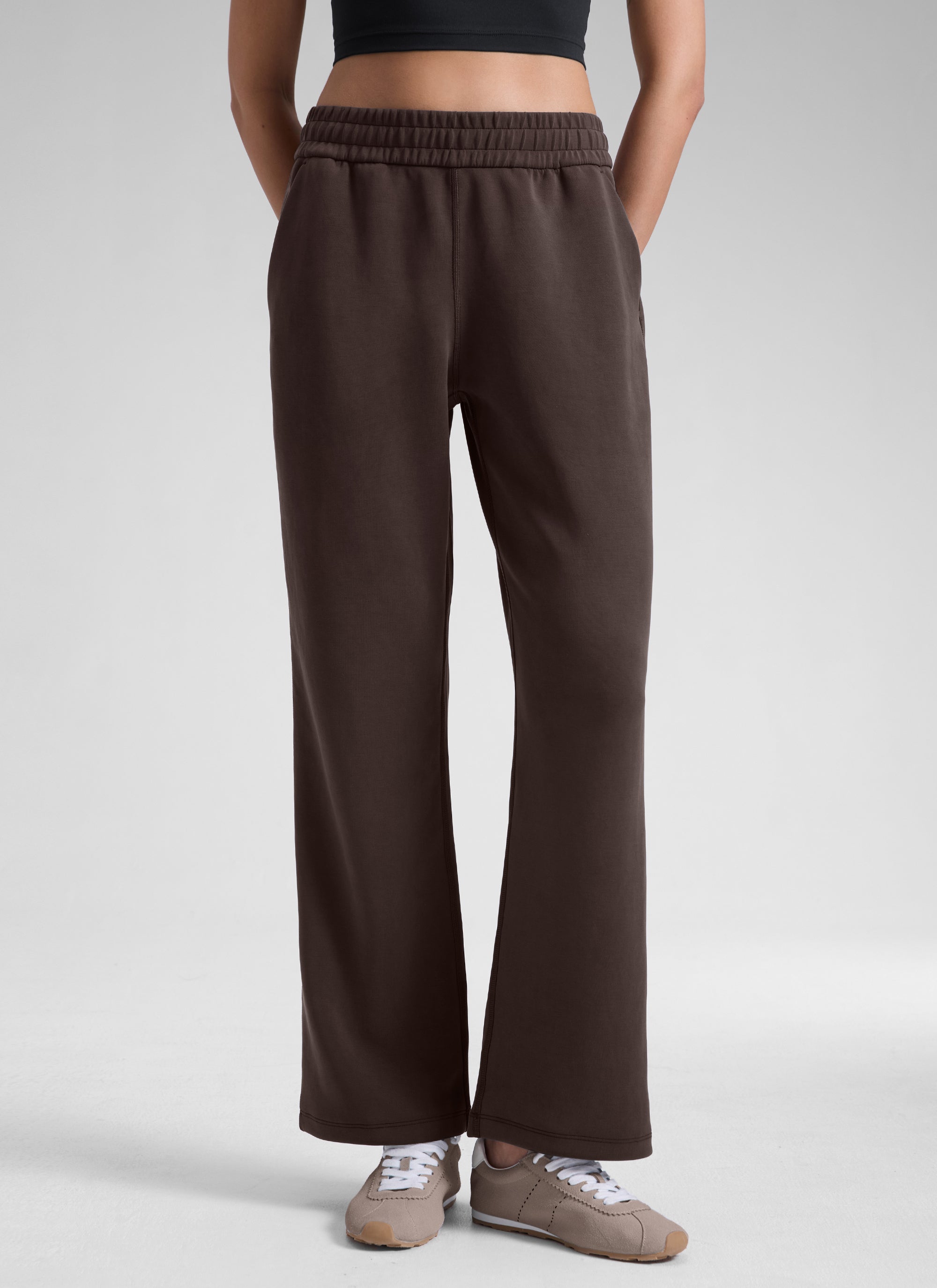 CRZ YOGA  Women's Casual SoftAura Modal High Rise Pocket Sweatpant 29