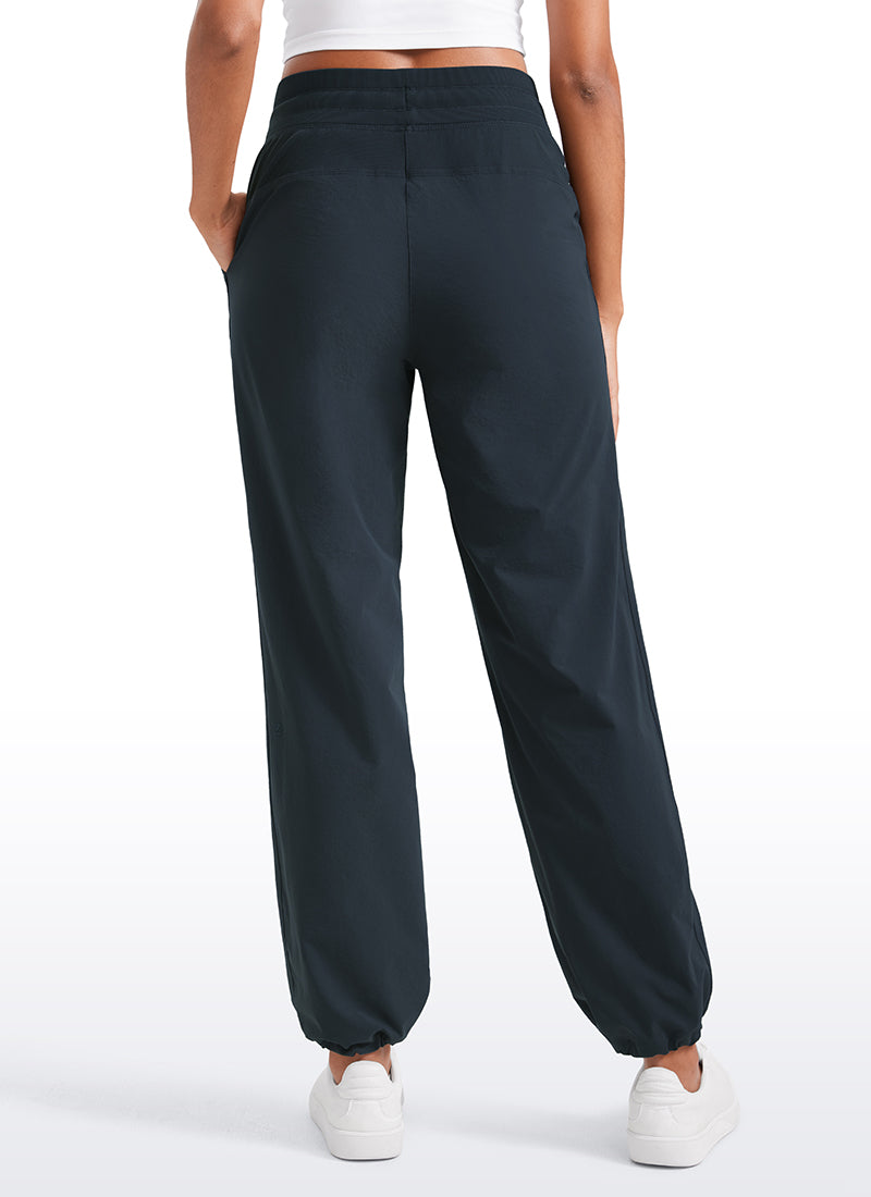 CRZ YOGA Women Stretch Straight Leg High Waisted Casual Pants 30