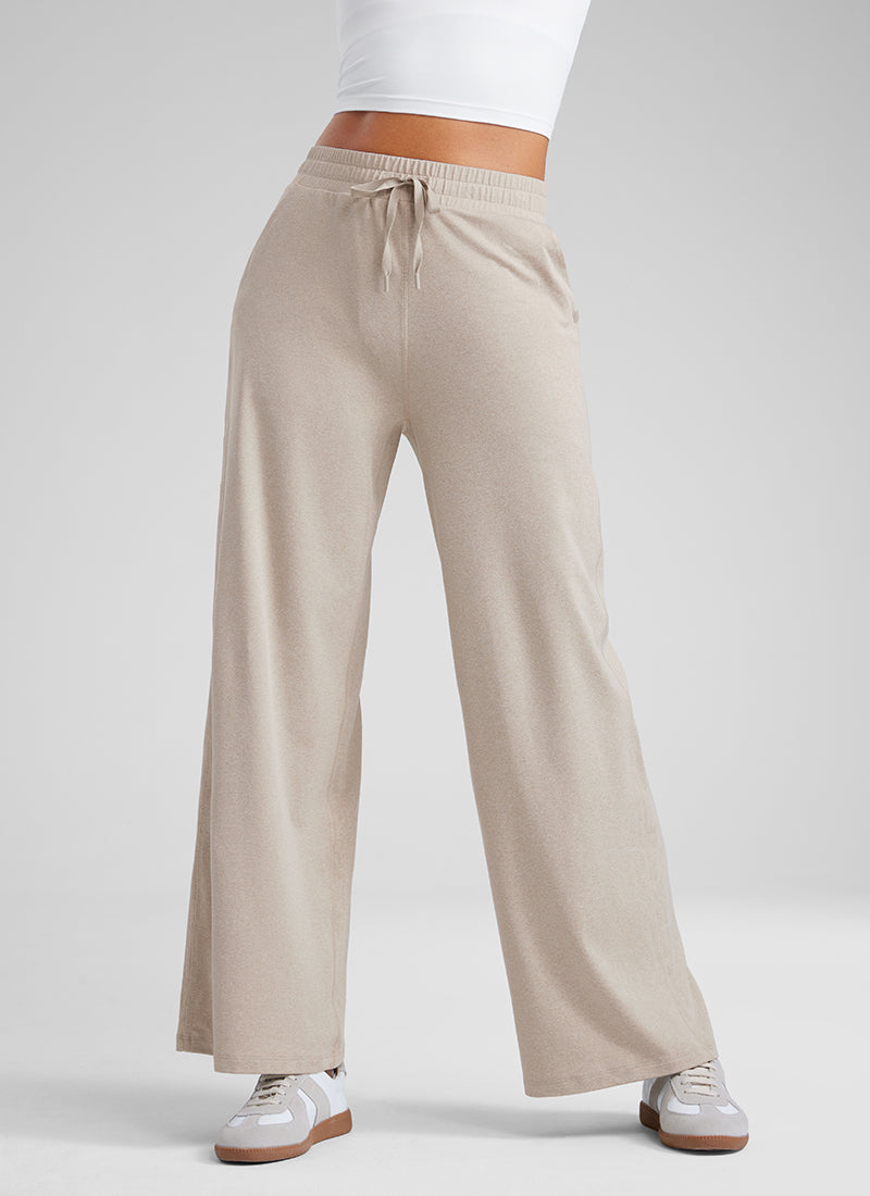 Cloud Jersey Wide Leg Sweatpant 30”