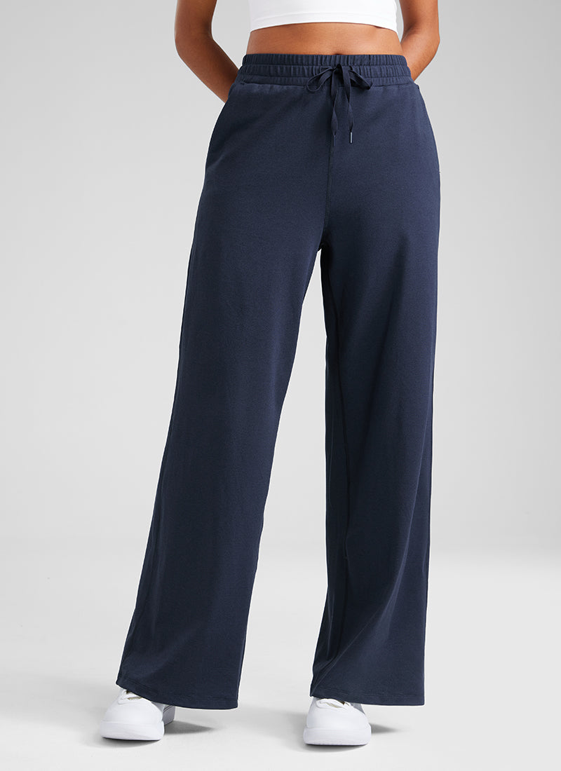 Cloud Jersey Wide Leg Sweatpant 30”