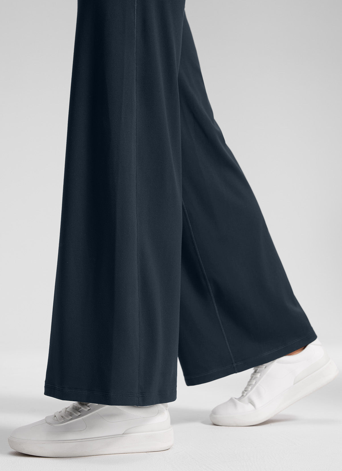 CRZ YOGA Women's Softretch Workout No Front Seam Wide Leg Pant 30