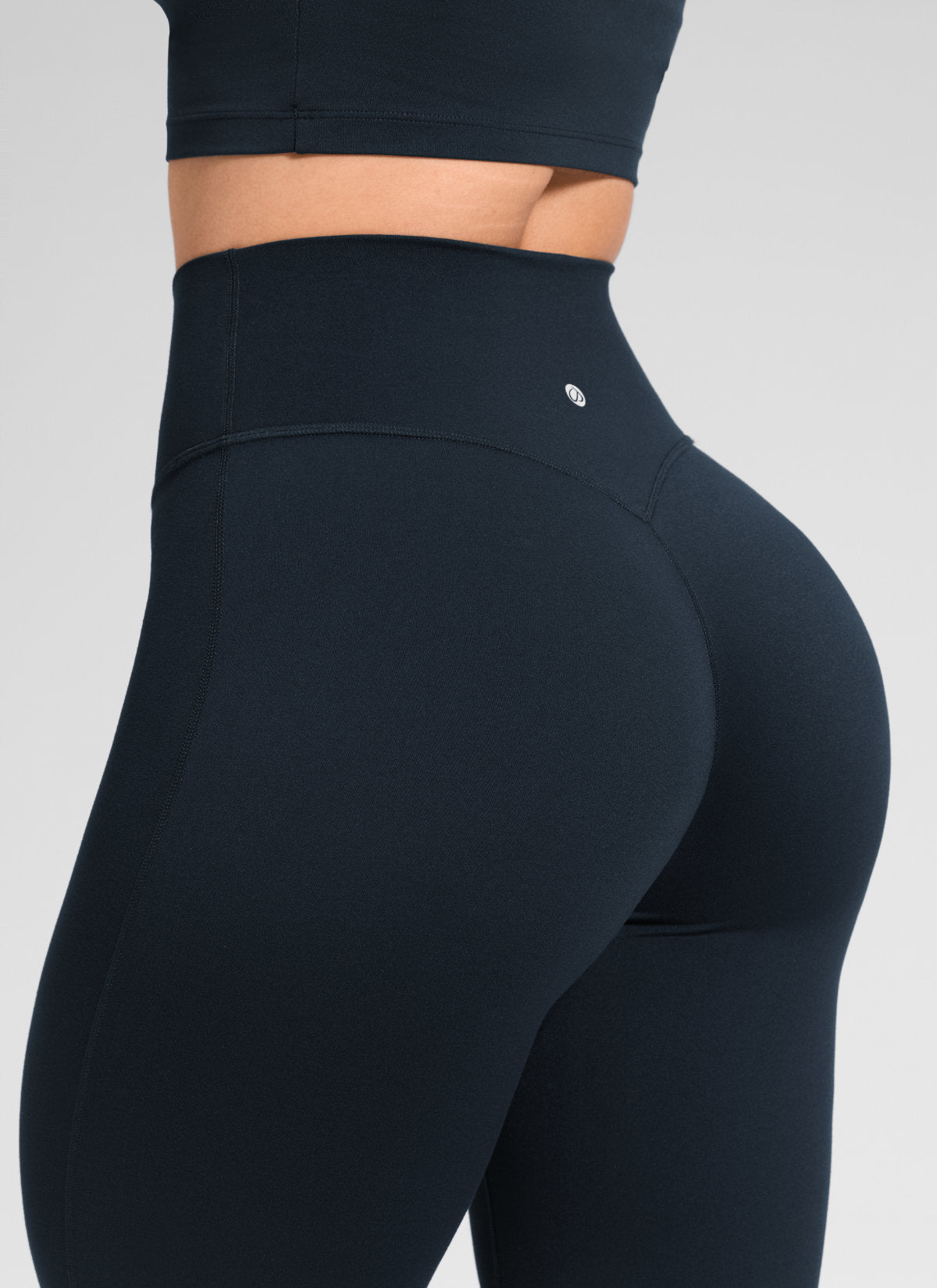 CRZ YOGA Women's Softretch High Rise No Front Seam Flare Legging 31