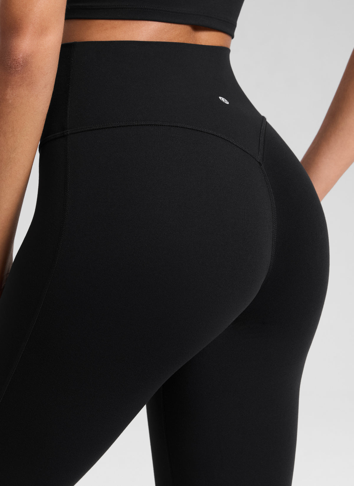 CRZ YOGA Women's Softretch High Rise No Front Seam Flare Legging 33