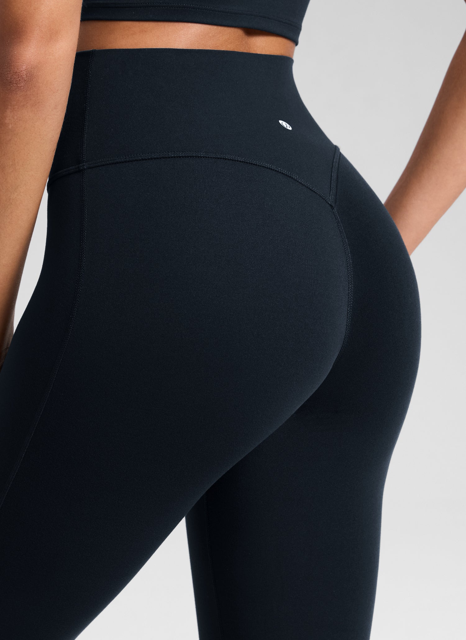 CRZ YOGA Women's Softretch High Rise No Front Seam Flare Legging 31