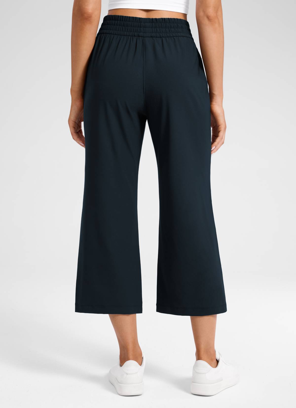 CRZ YOGA Women's Feathery-Fit Drapey Casual High Rise Flare Pant 23