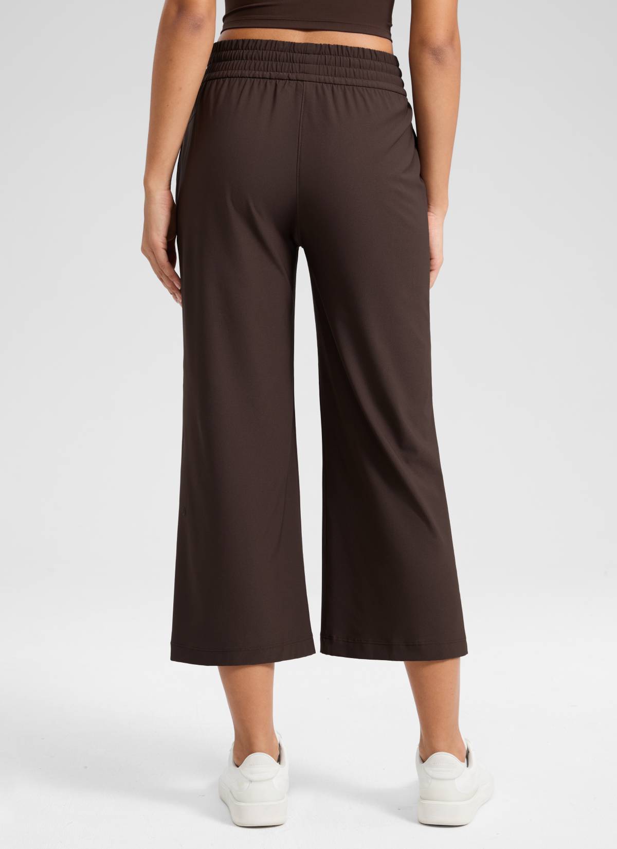 CRZ YOGA Women's Feathery-Fit Drapey Casual High Rise Flare Pant 23