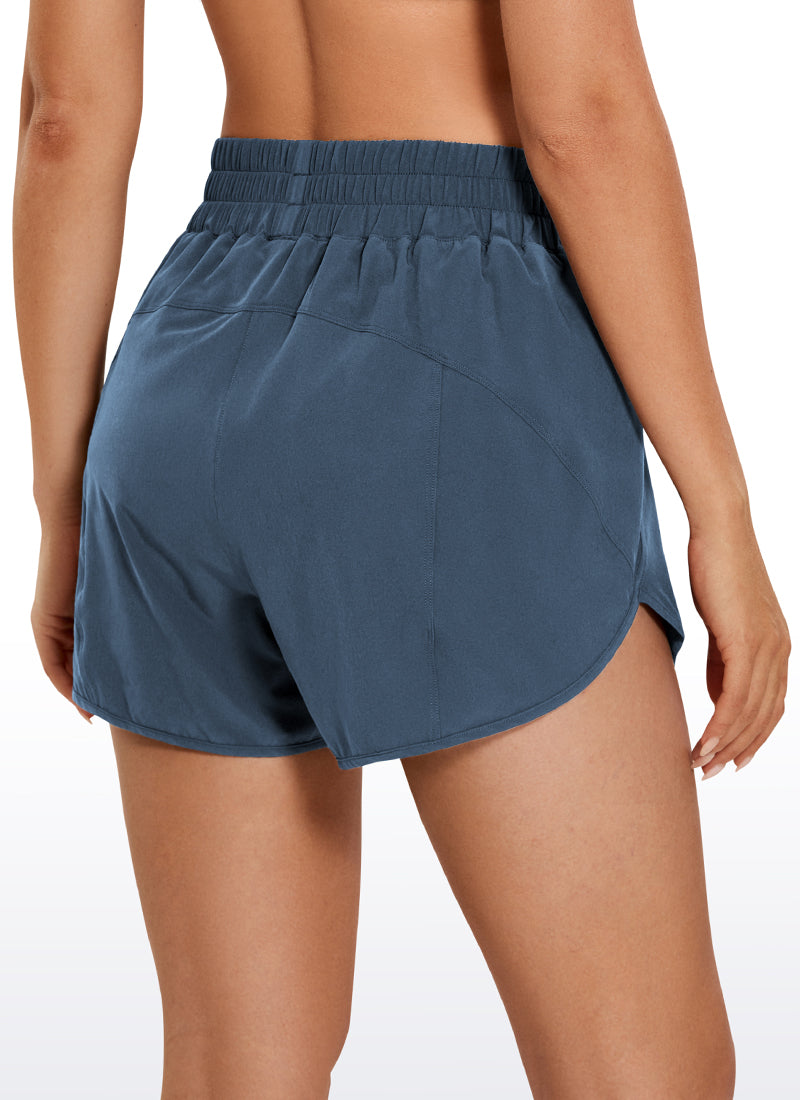 Feathery-Fit Soft High Rise Lined Short 3''