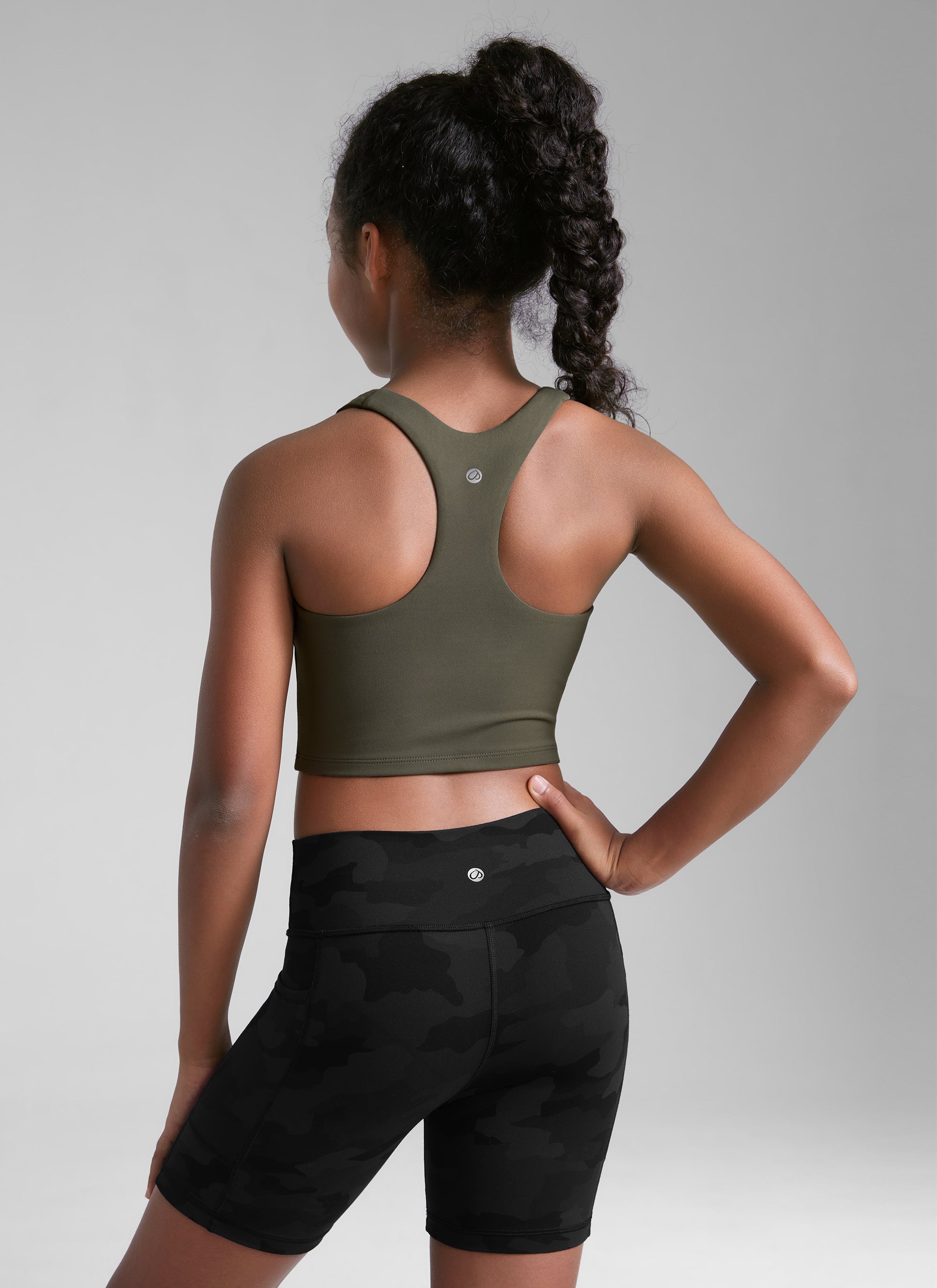 Butterluxe Girls Double Lined Racerback Tank Tops