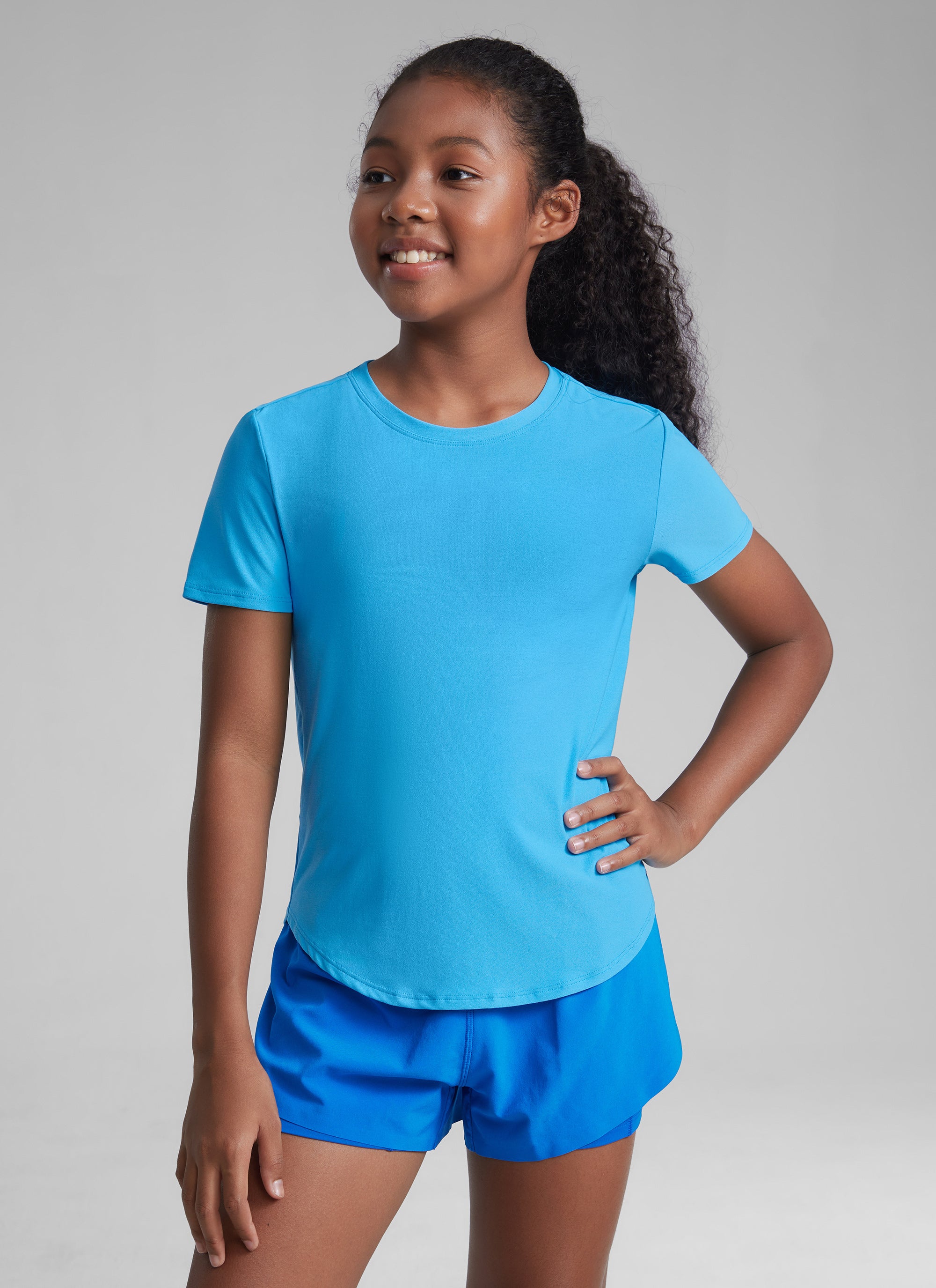 Girl Cloudweight Athletic Short Sleeve