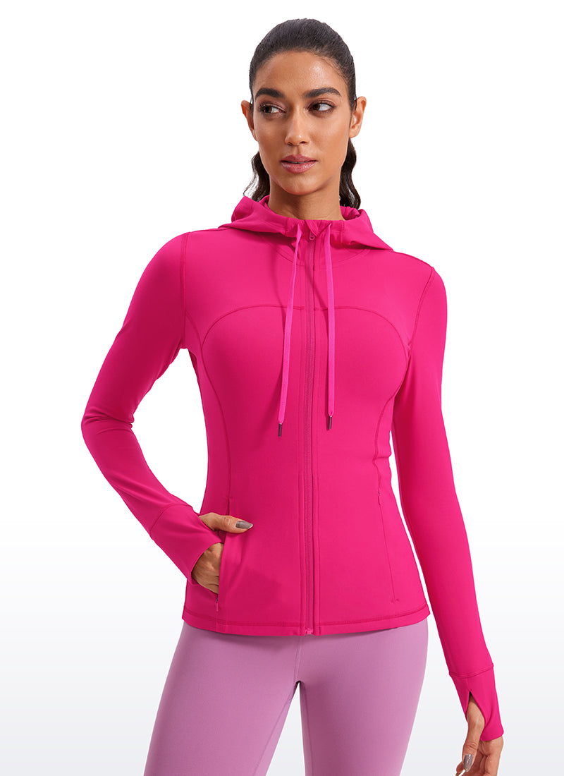 Butterluxe Zip Pocket ThumbHole Hoodie