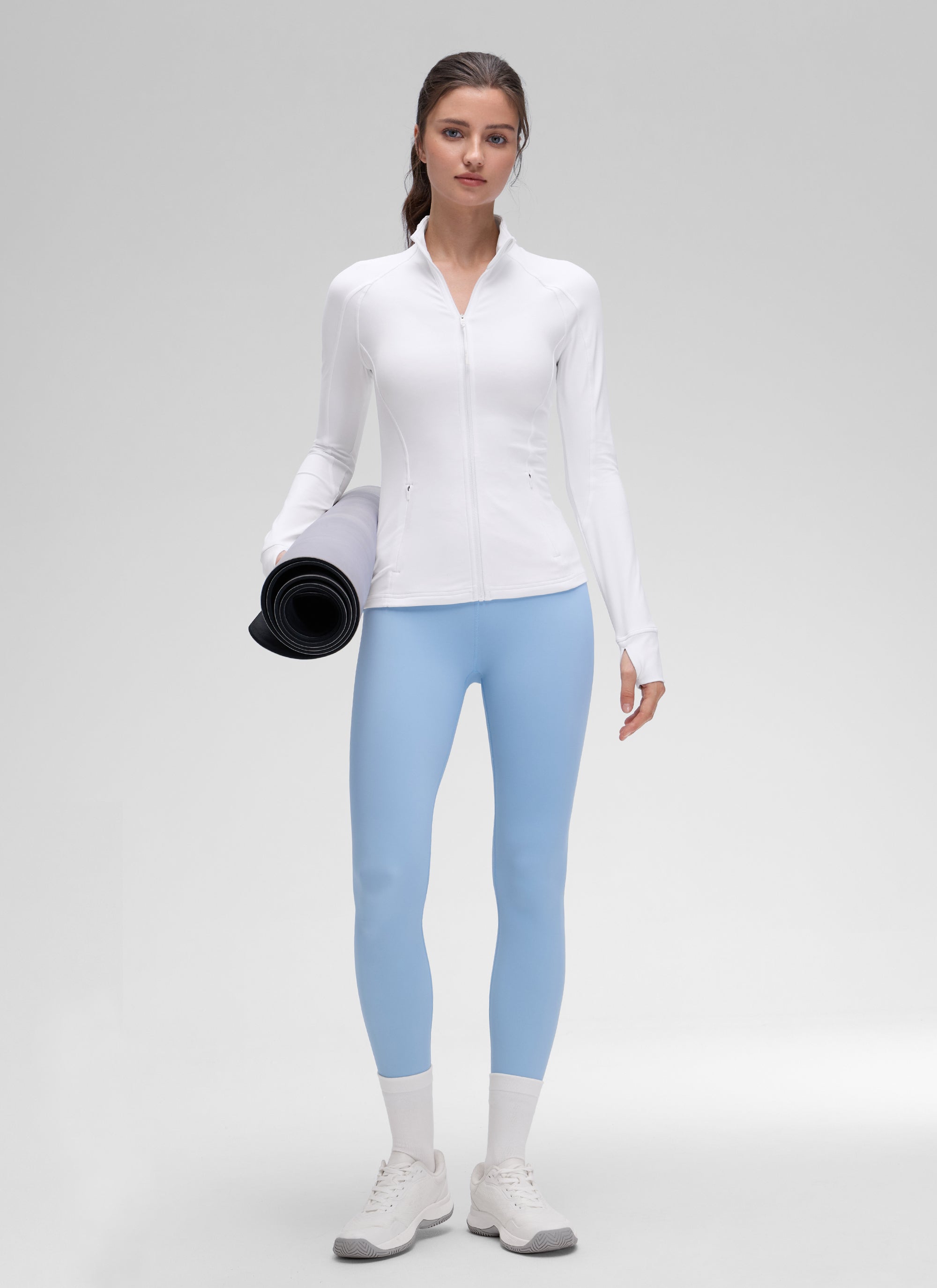 Butterluxe ThumbHole Full Zip Long Sleeve