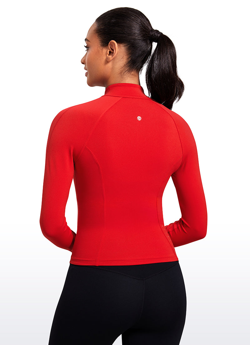 Butterluxe Waist Length Full Zip Jacket