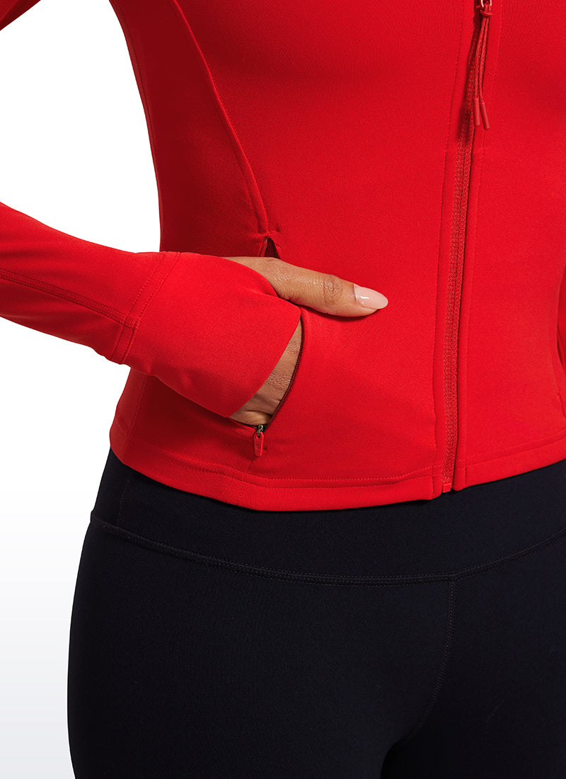 Butterluxe Waist Length Full Zip Jacket