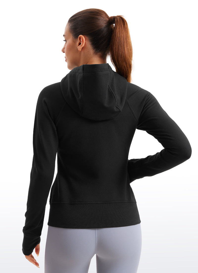 Amenity Full Zip ThumbHole Hoodie