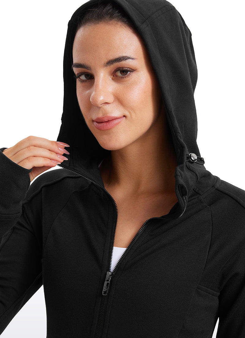 Amenity Full Zip ThumbHole Hoodie