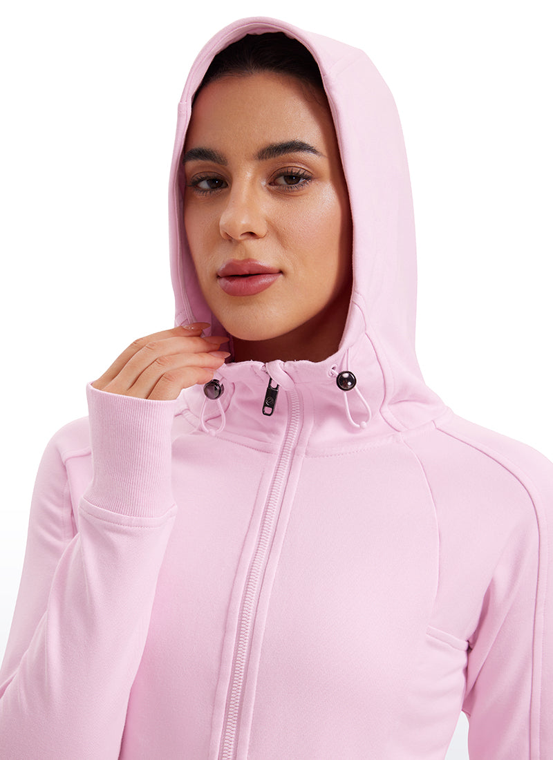 Amenity Full Zip ThumbHole Hoodie