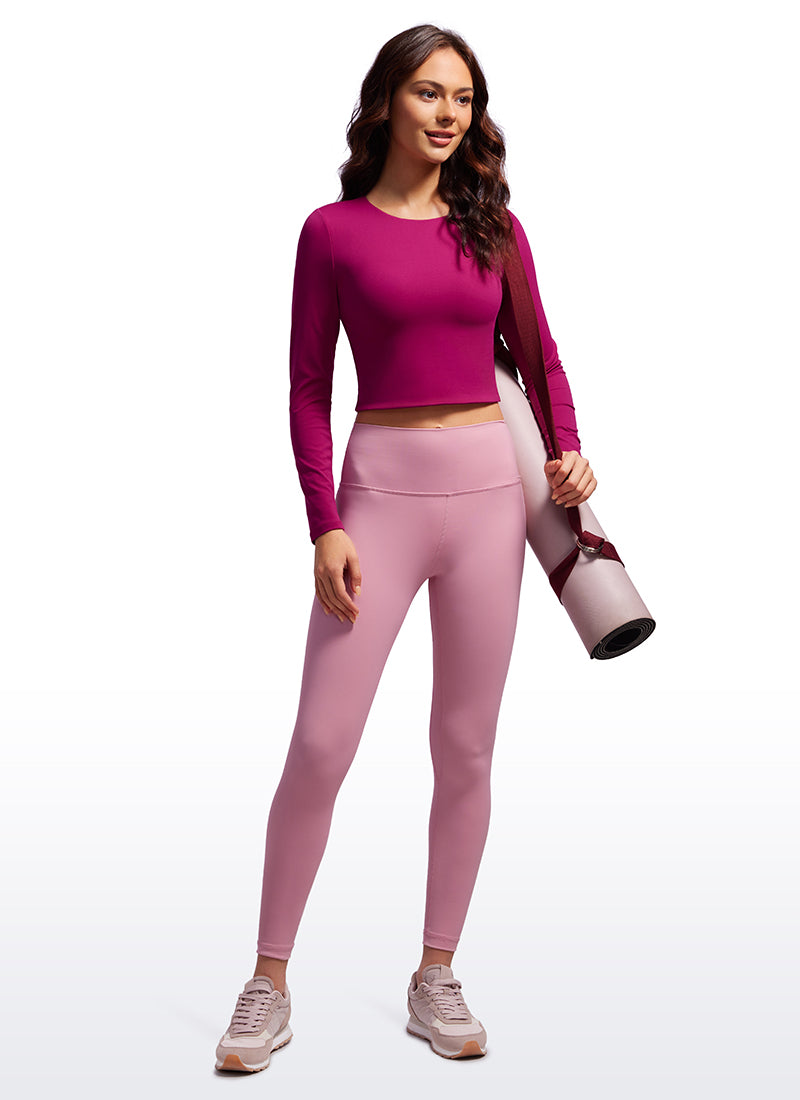 Butterluxe Double Lined Cropped Long Sleeve
